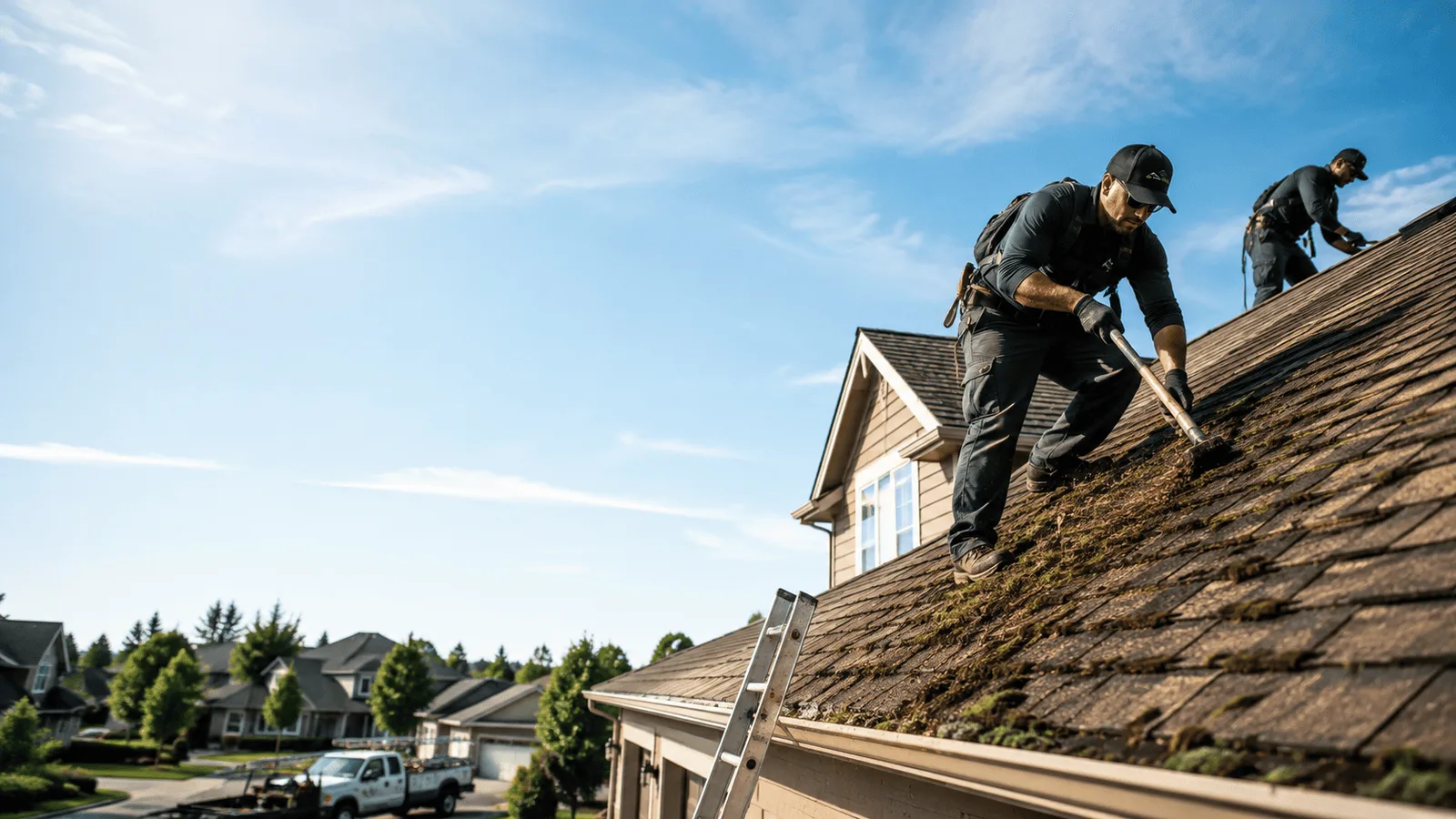 Roof Moss Removal in Newport Beach, CA near me